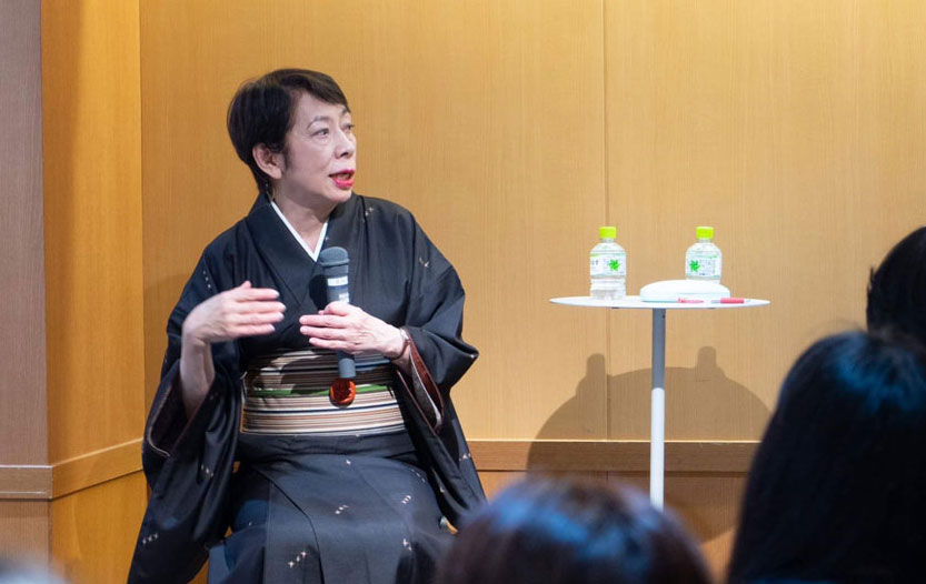 染織家 築城則子氏トークイベント、大盛況に終えました ｜小倉織｜小倉
