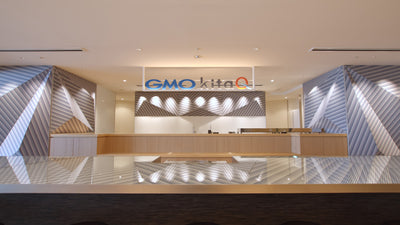 「GMO kitaQ」オフィスに小倉織をご活用いただきました