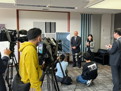 【メディア掲載のお知らせ】日本酒「天心 介」完成報告 市長表敬訪問を取材していただきました。