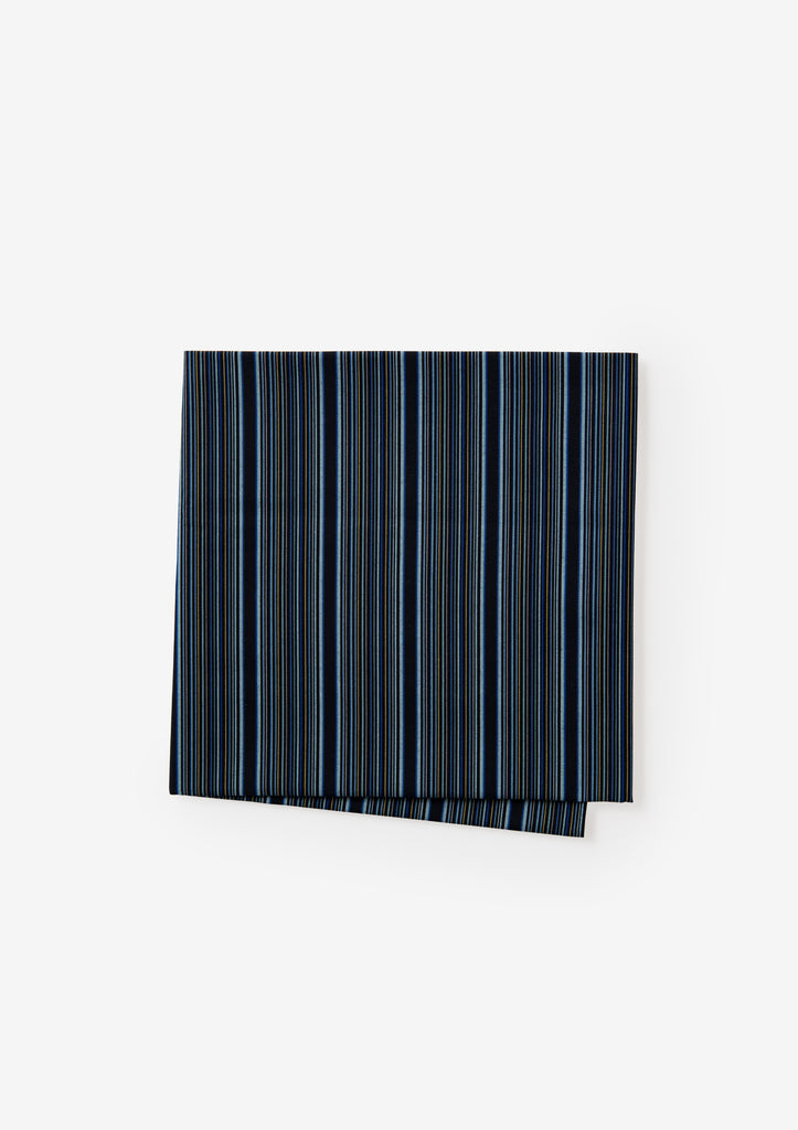 大判マントン 135cm x 135cm ブラック 大風呂敷（#131 無彩キュービック）120cm ｜小倉織｜小倉 縞縞