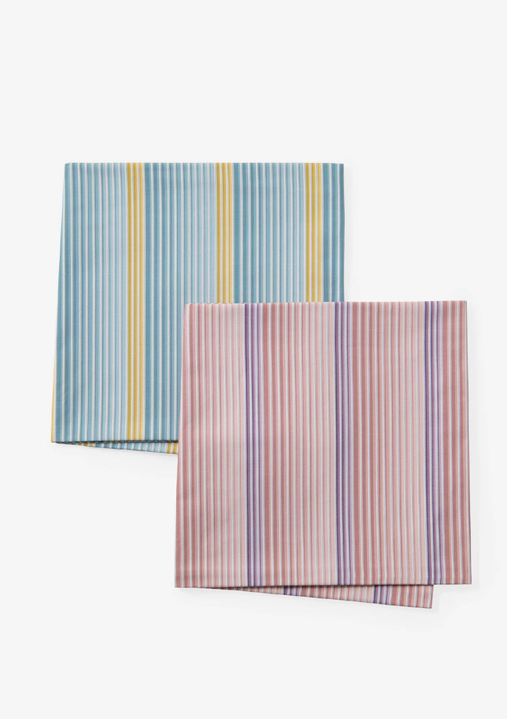 大風呂敷（#153 コバルトの調べ）120cm ｜小倉織｜小倉 縞縞