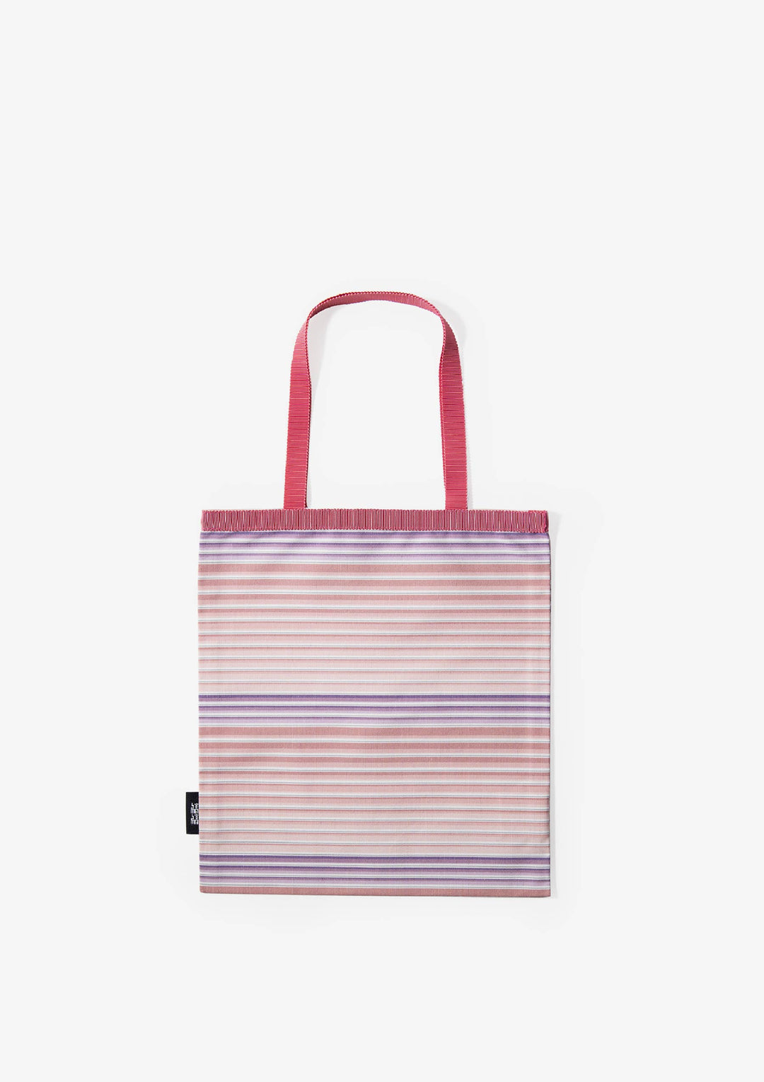 リボン ① リボンバッグ（#136 黒多彩） ｜小倉織｜小倉 縞縞 【公式】オンライン