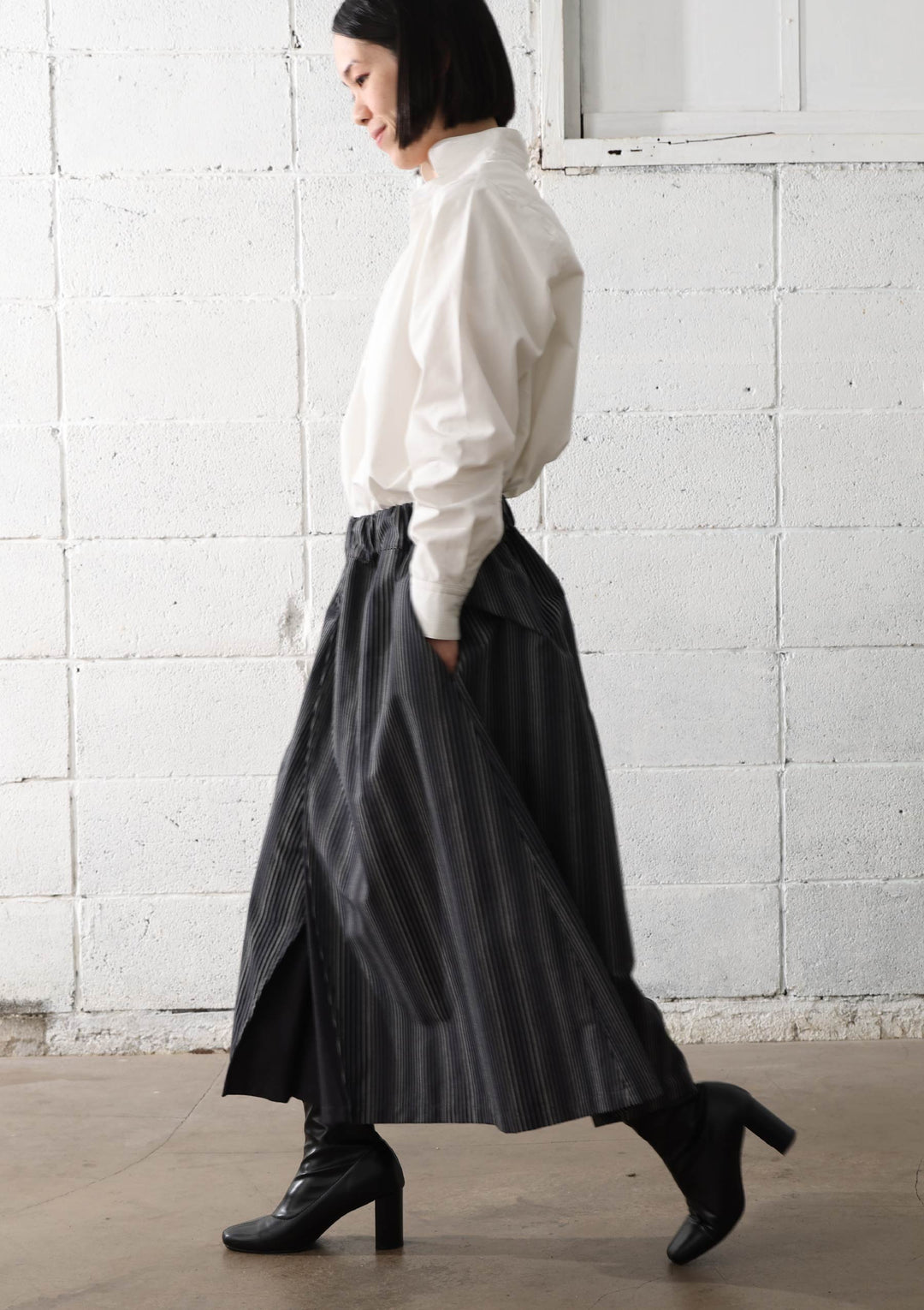 HAKAMA ハカマ （#97 ロンド無彩） ｜小倉織｜小倉 縞縞 【公式