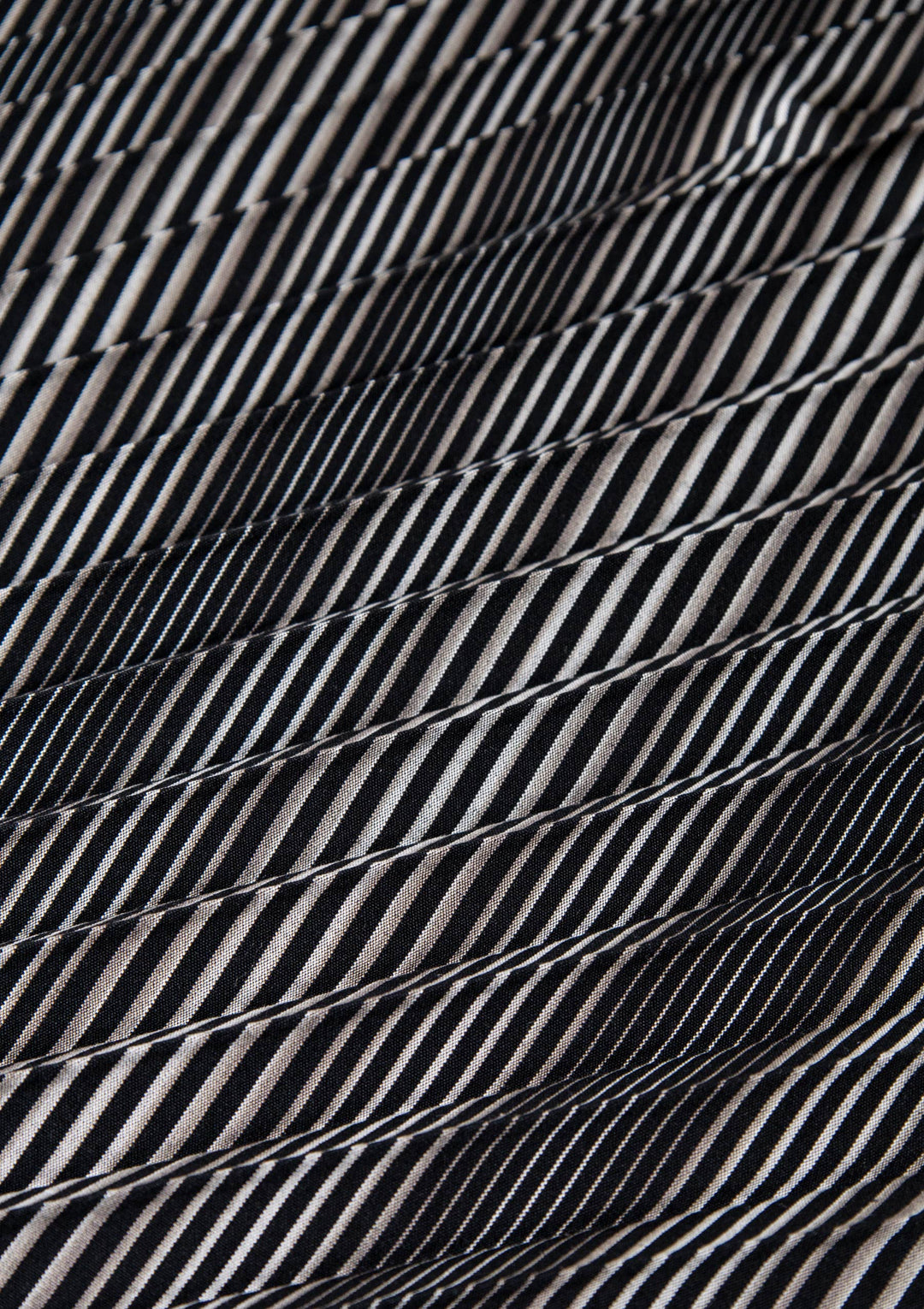 アートプリーツストール（#131 無彩キュービック） ｜小倉織｜小倉 縞