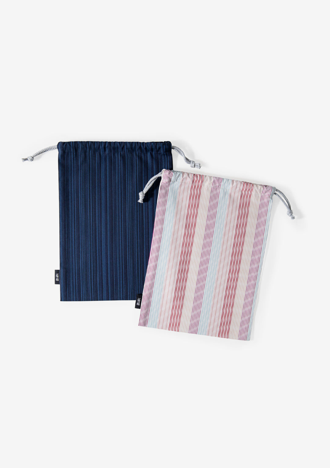 オンラインストア限定 ］5周年記念 巾着袋（#143 藍百筋） ｜小倉織