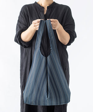 ロングセラーアイテム「シンプルショルダーバッグ」 ｜小倉織｜小倉 縞