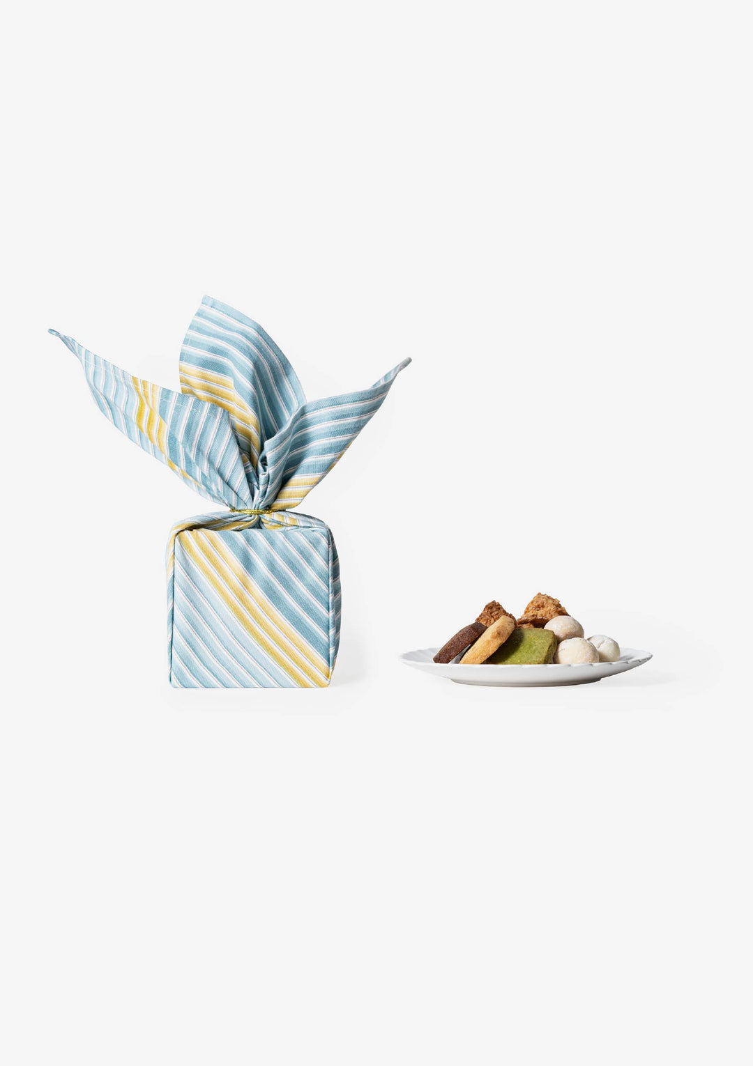 PETIT BONHEUR」×「小倉 縞縞」SPECIAL GIFT BOX ｜小倉織｜小倉 縞縞