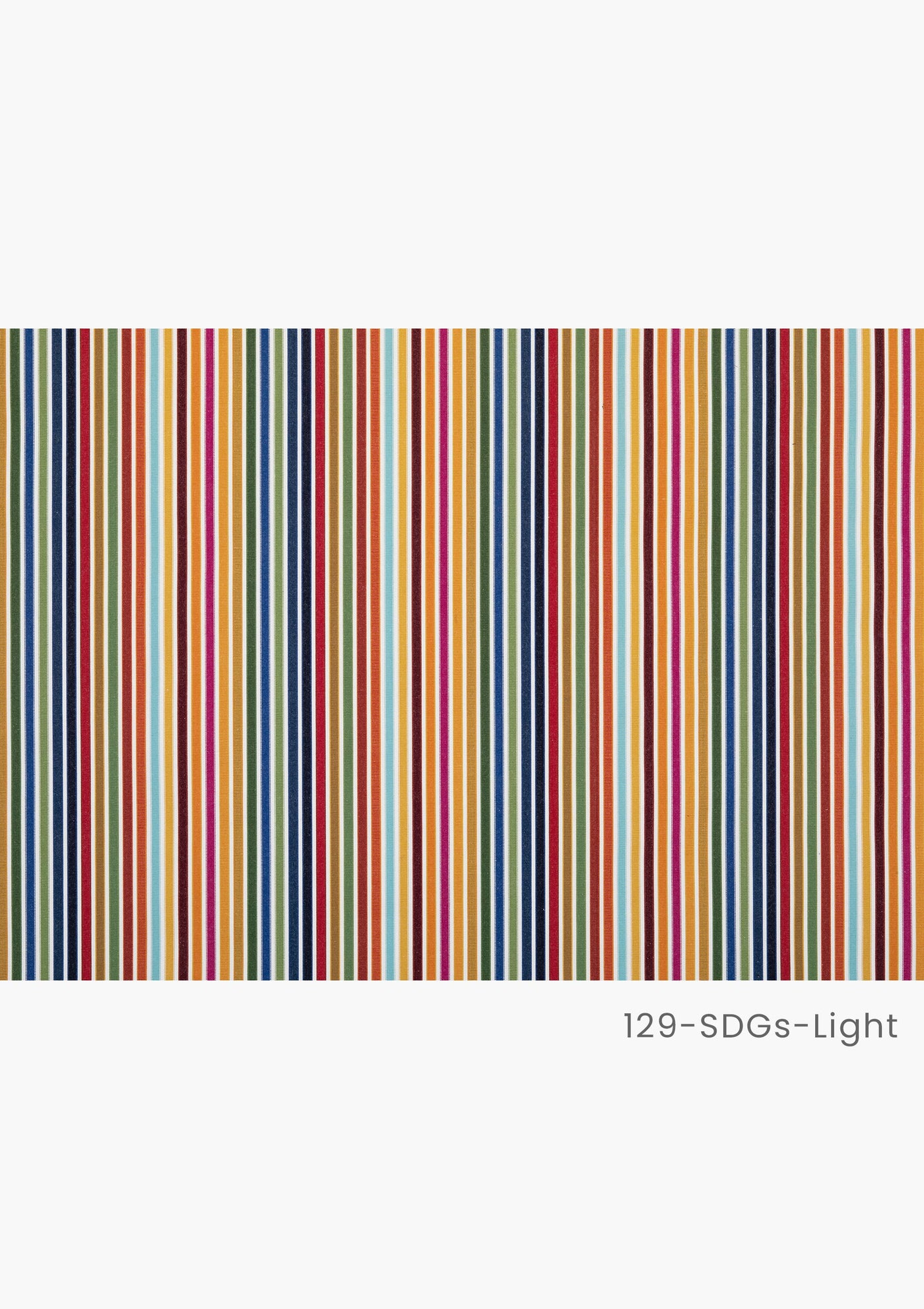 マルチカラーストライプ 「SDGsライト」の生地