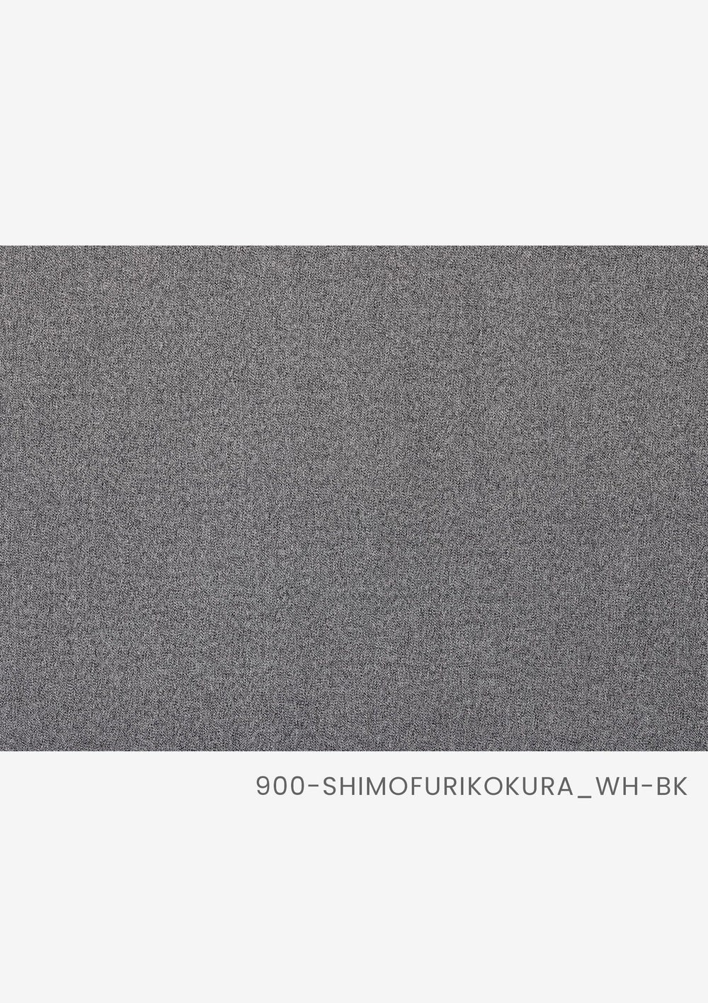kurokuma 静床10GR 910 霜降小倉 チャコールグレイ×黒 ｜小倉織｜小倉 縞縞 【公式