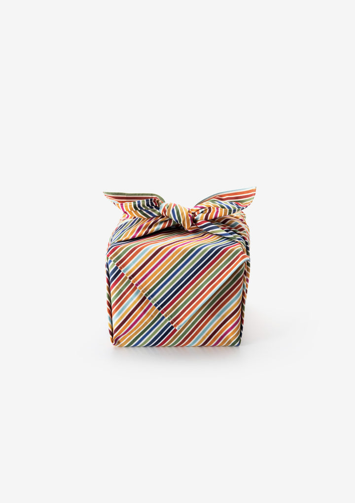 SDGs ］中風呂敷 綿×BRING™（#129 SDGs Light） ｜小倉織｜小倉