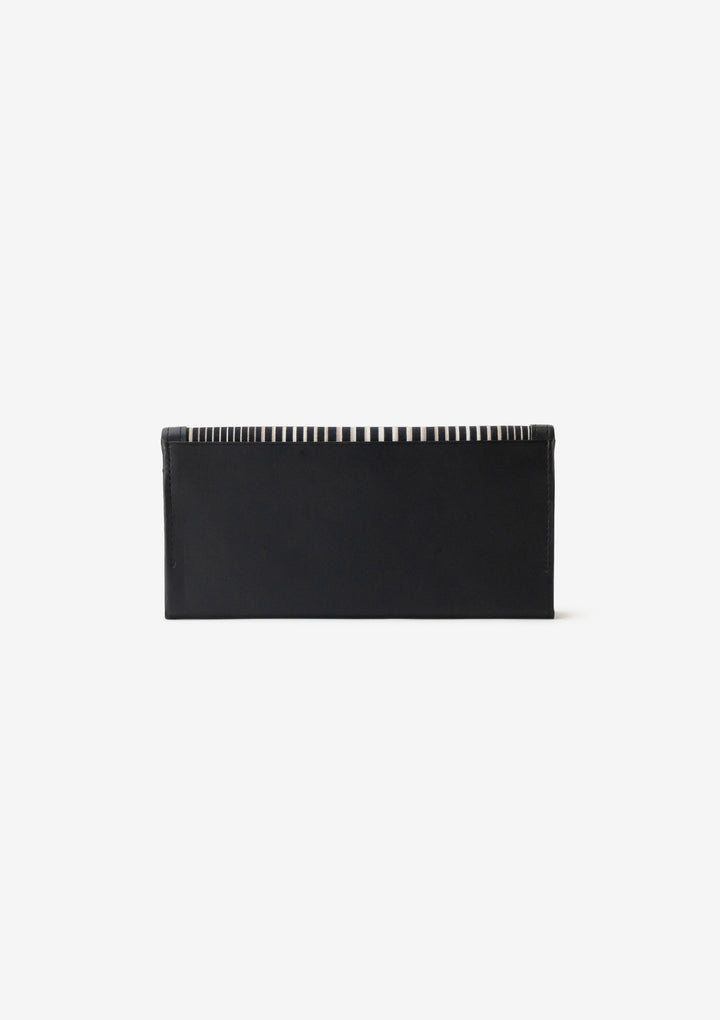 1*1様 kaoyorinakami ジップウォレット　ブラック　カオナカ TAKEO KIKUCHI タケオキクチ 長財布 財布 クォーター ロング