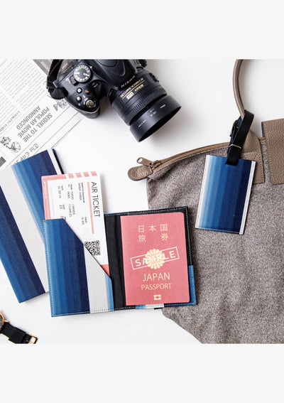 パスポートケース（#89 藍漸）