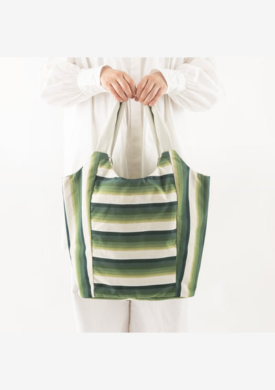 <small>［ SDGs ］</small>Mトートバッグ 綿×UpDRIFT™（#141 FOREST GREEN）