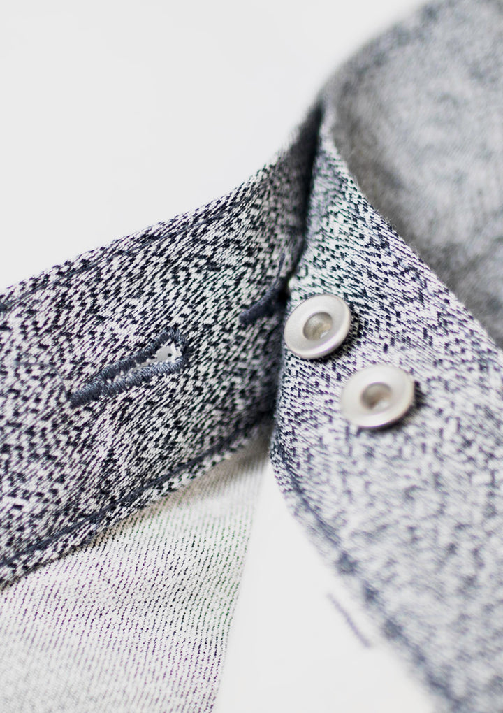 ANREALAGE×KOKURA DENIM ］ハカマデニム（gray） ｜小倉織｜小倉 縞縞
