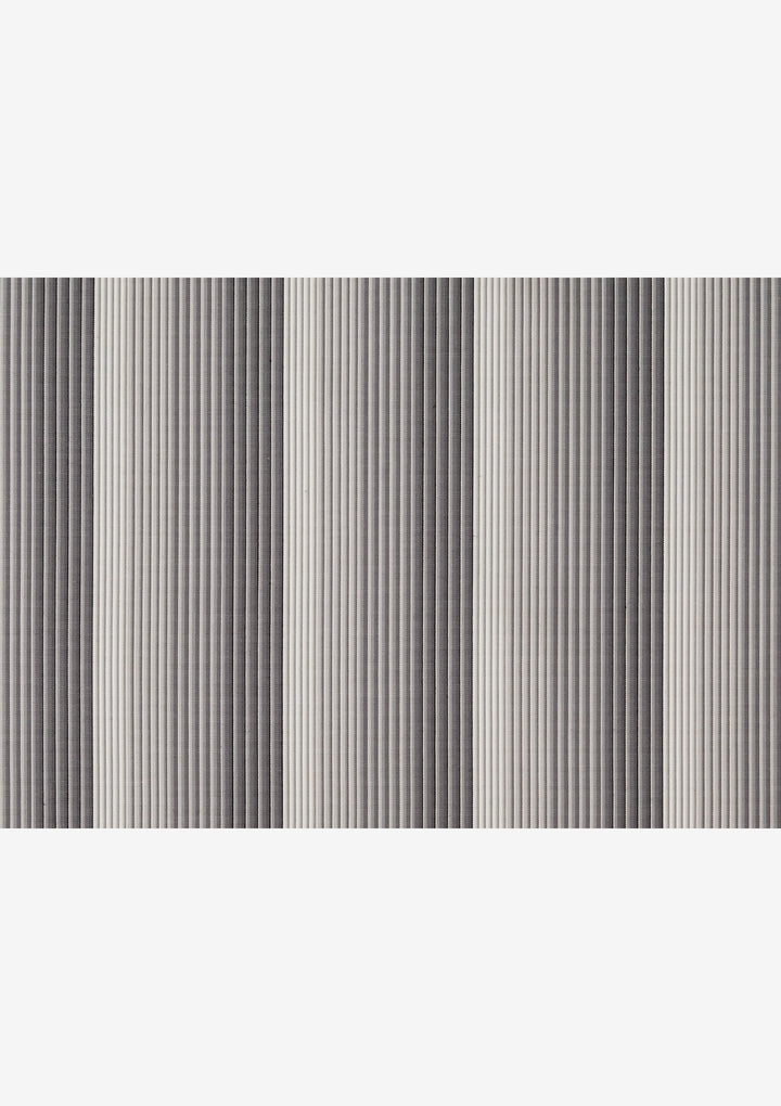 ML×小倉縞縞 ］エッグシャツ（前 #101 灰漸・#109 無彩潮流 ／後